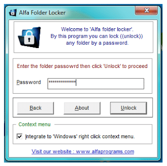 Cara Mengunci Folder Dengan Software 5