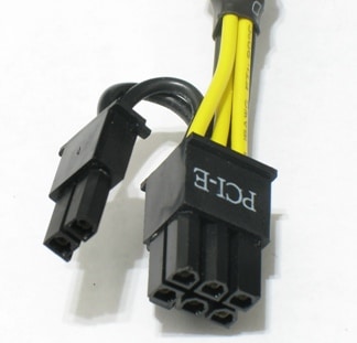 6 pin PCI-E connector