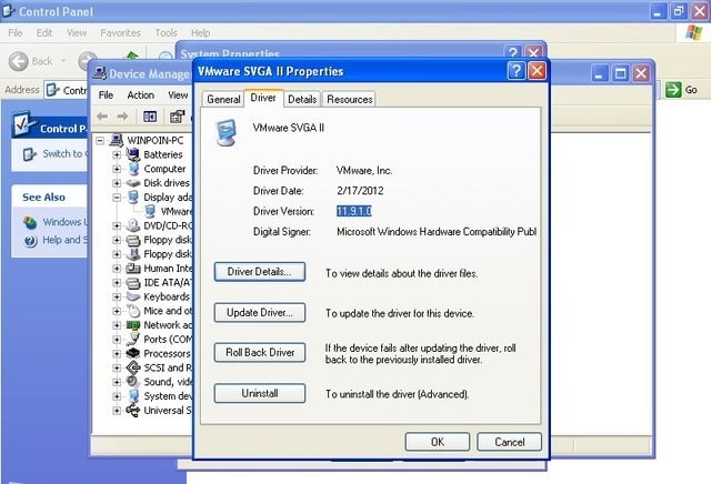Cara Update Driver Windows XP