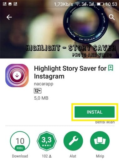 Cara Download Highlights (Sorotan) Instagram Orang Lain, Dengan Mudah