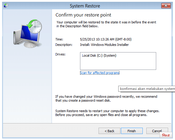 2 Cara Menggunakan System Restore pada Windows 8.1 Paling Mudah dan Cepat 4
