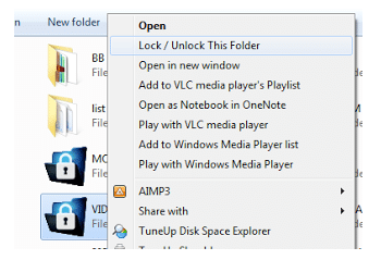 Cara Mengunci Folder Dengan Software 4