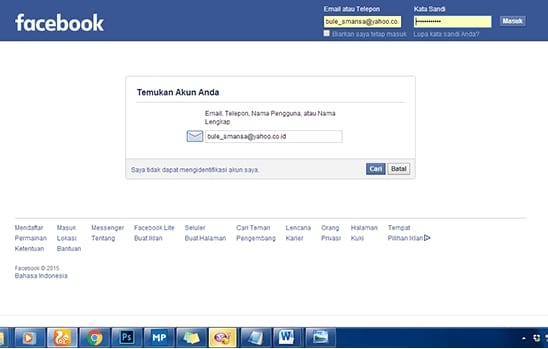 Cara Menghack Facebook Orang Lain Dengan Software