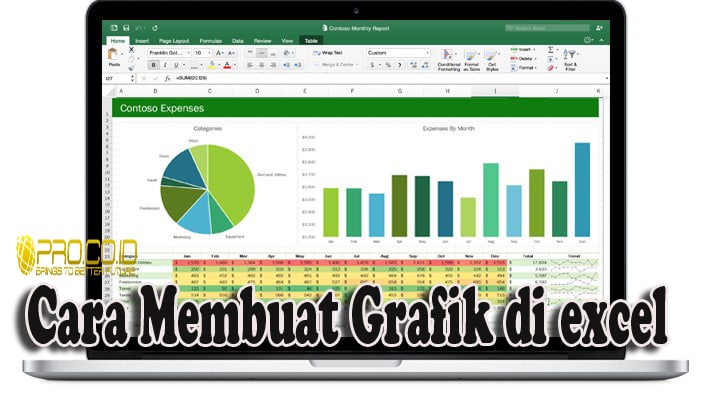 Cara Membuat Grafik Menggunakan Ms.Excel Lengkap Dengan Gambar