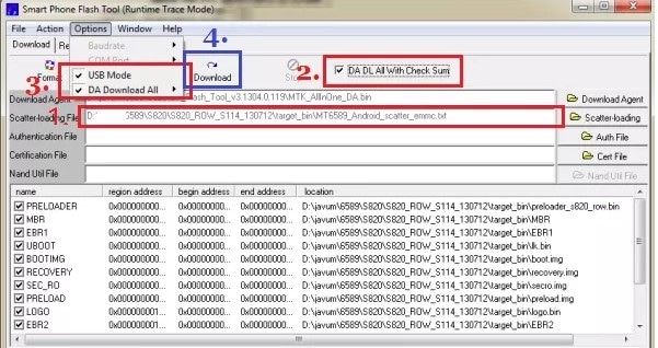 Cara Flash Lenovo A369i Dengan PC