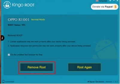 Menggunakan Kingo Root