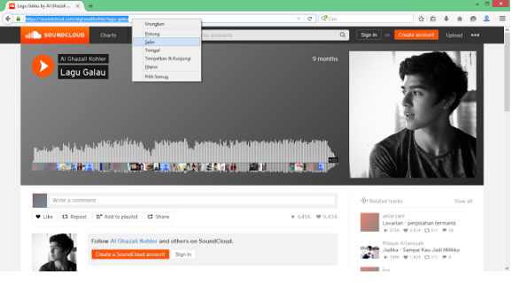 Cara Download Lagu mp3 Soundcloud