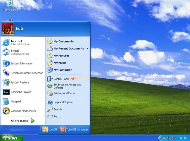 Cara Update Driver Windows XP