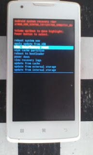 Cara Flash Lenovo A1000