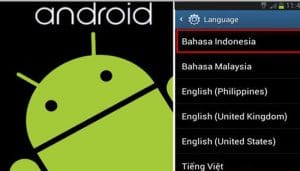 Menambah Bahasa Indonesia Di Android