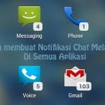 Cara Membuat Notifikasi Chat Melayang