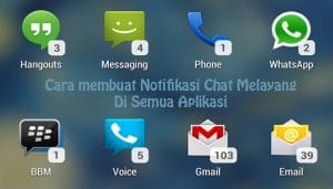 Cara Membuat Notifikasi Chat Melayang