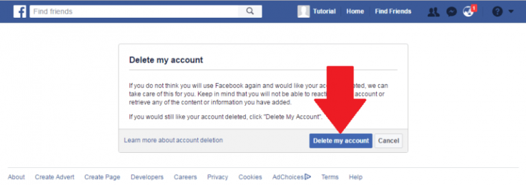 Cara Menghapus Akun Facebook Sendiri Secara Permanen atau Sementara