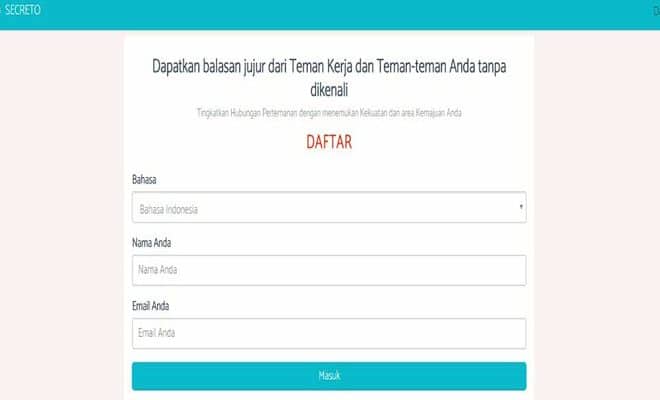 Begini Cara Daftar Dan Menggunakan Secreto Site Situs Yang Sedang Ngetrend Pro Co Id