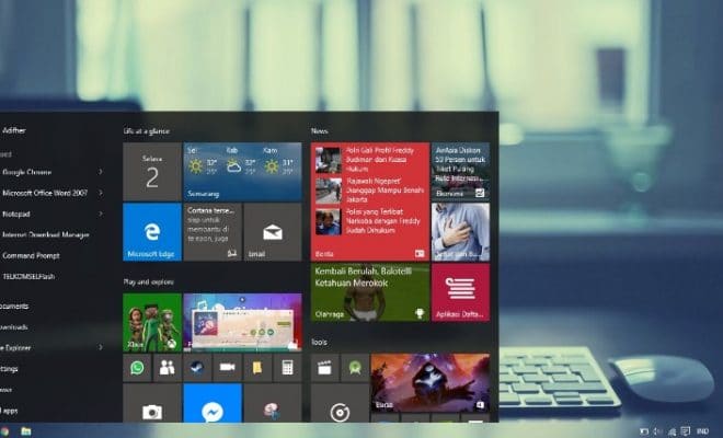 Cara Membuat Taskbar Windows 10 Jadi Lebih Transparan ...