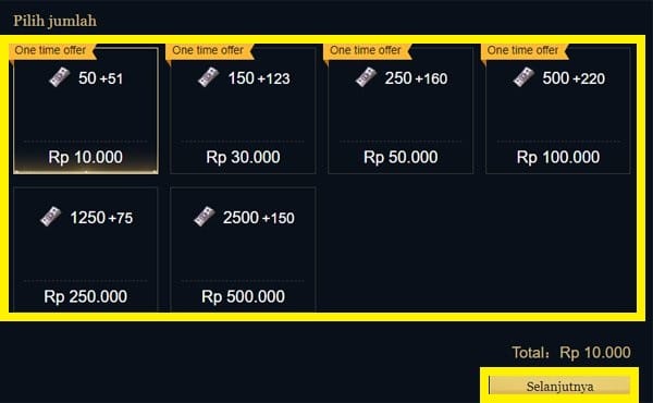 Begini Cara Top Up Uc Pubg Mobile Agar Bisa Upgrade Royale Pass Dan - berikutnya pilih jumlah uc yang ingin kalian top up jika sudah pilih selanjutnya