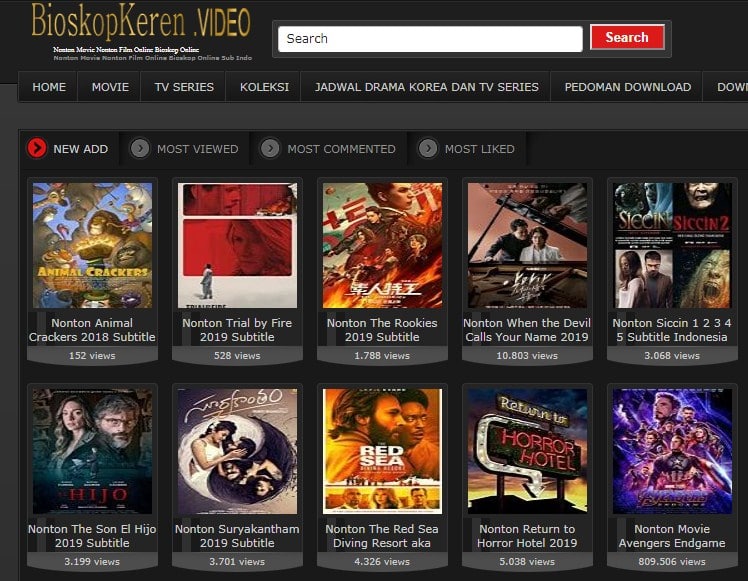 17 Situs Nonton Drama Korea online Gratis Subtitle Indonesia Terbaru 2019