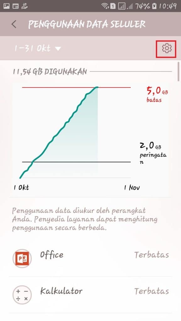 Cara Membatasi Penggunaan Data Internet di Android Agar ...