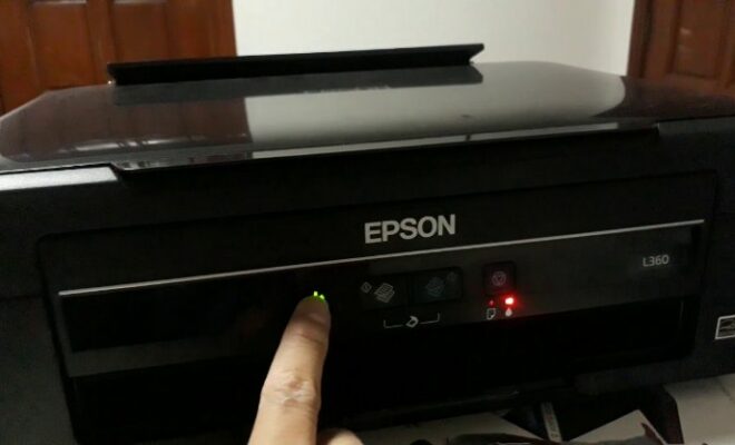 Cara Mengatasi Printer Epson L360 Lampu Tinta Dan Kertas Berkedip 