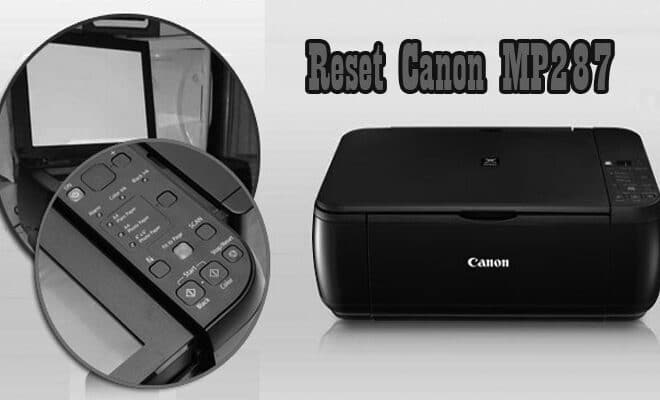Reset Canon MP287